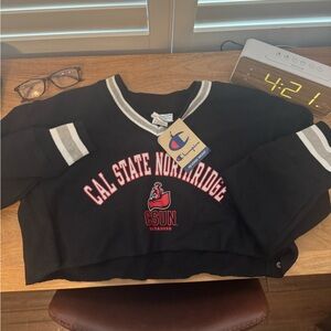 cropped csun sweater